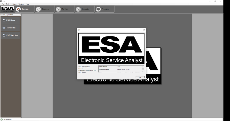 Paccar ESA Electronic Service Analyst 5.6 (2023 SW Files Included) - Performance Auto Technologies
