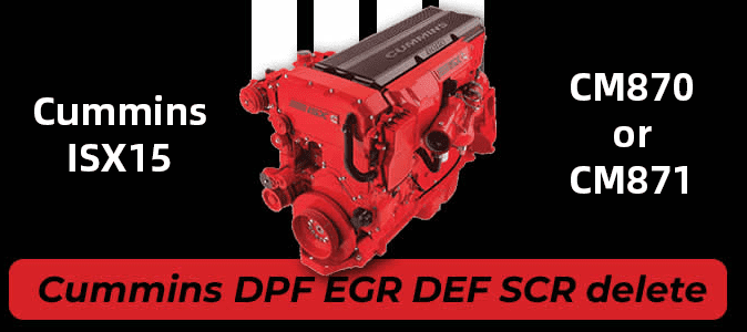Cummins ISX15 CM870/871 - EGR, DPF Delete (Off-Road Use Only) - Performance Auto Technologies