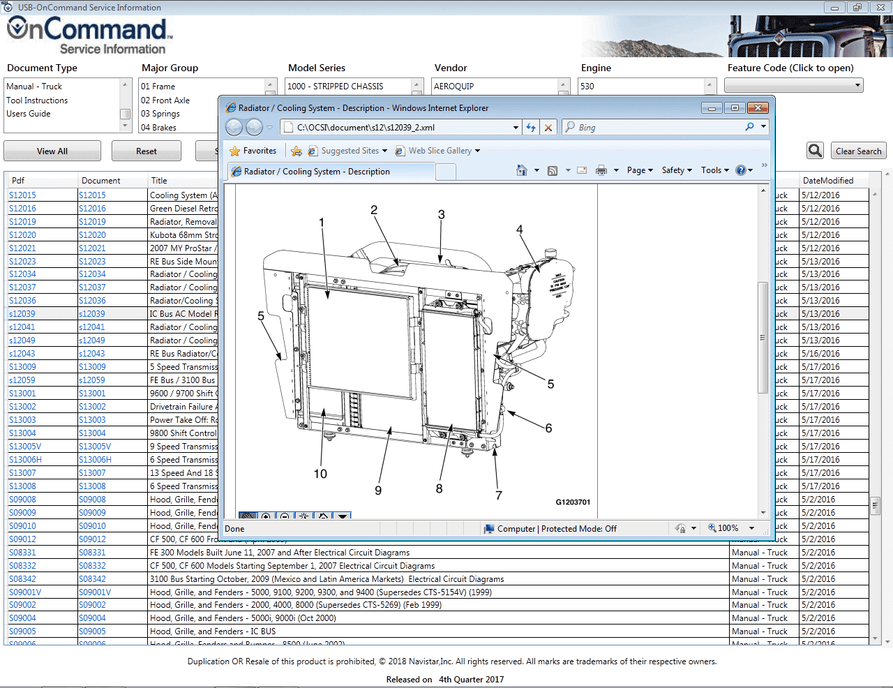 Navistar OnCommand Service Information (2020) - Performance Auto TechnologiesTruck and Engine Manuals