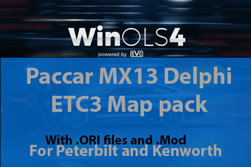 Paccar MX13 WinOLS Map Pack (Peterbilt/Kenworth) - Performance Auto Technologies